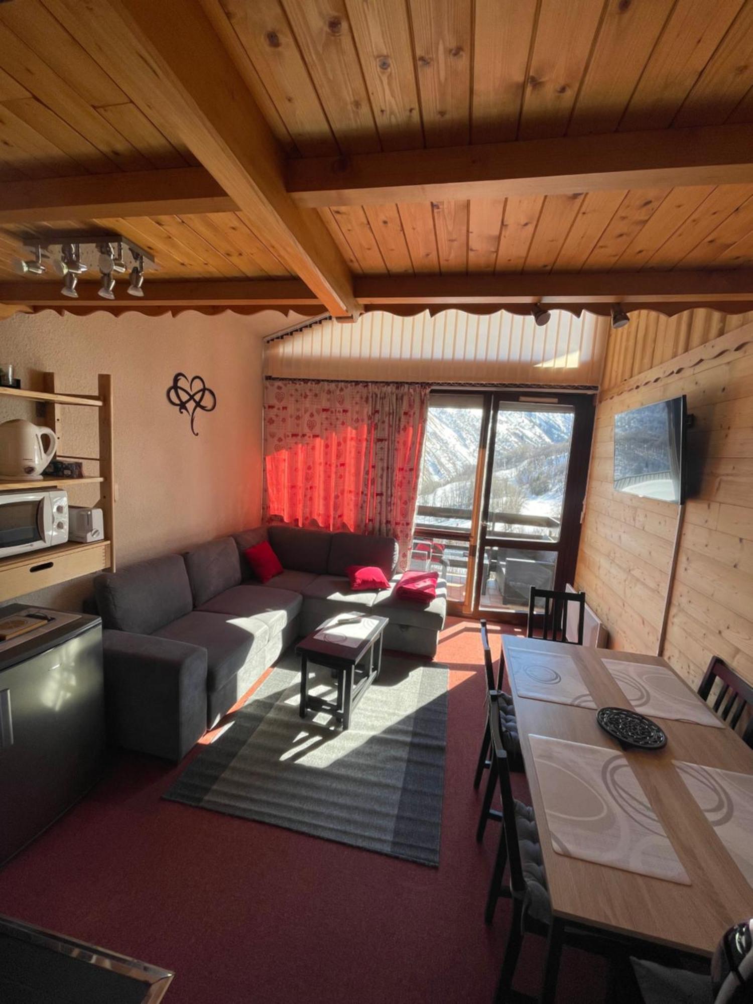 Appartement Plein Sud Cosy 6 Personnes Tres Bien Equipe ,Vue Splendide, Terrasse, Spacieux,Bien Situe, Randonnees,Ski Сен-Сорлен-д'Арв Экстерьер фото