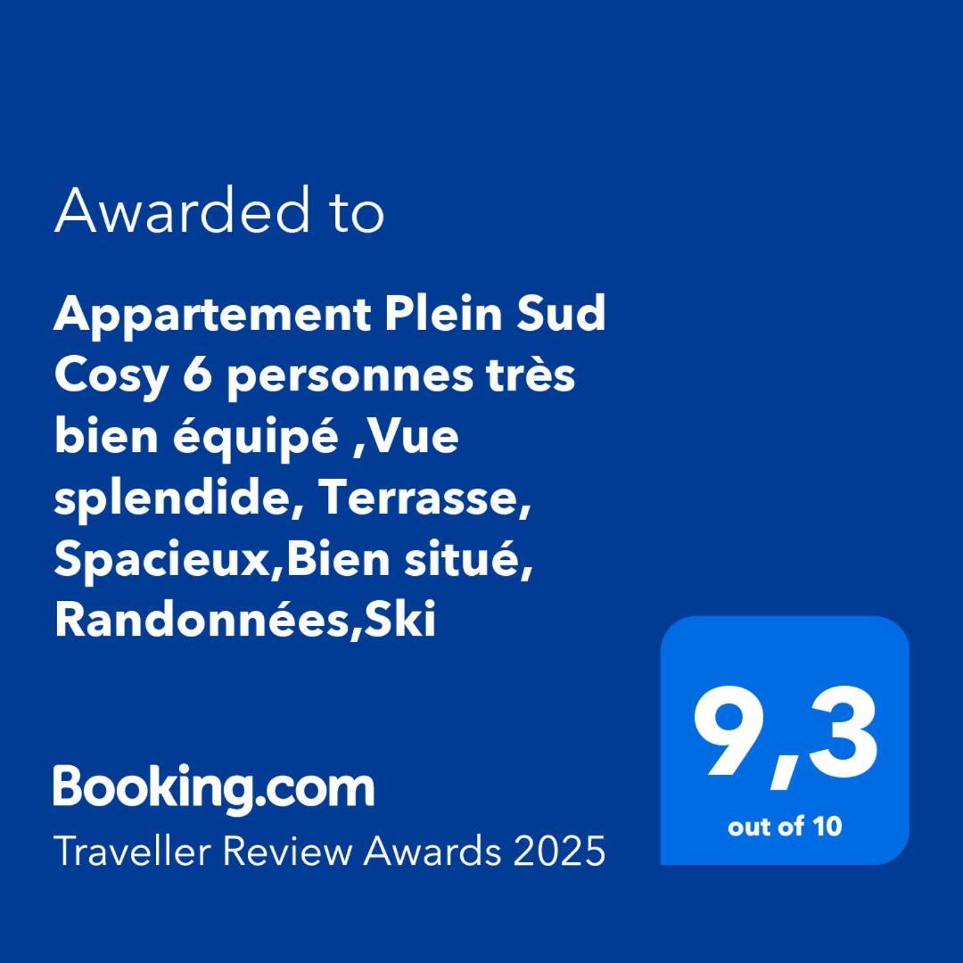 Appartement Plein Sud Cosy 6 Personnes Tres Bien Equipe ,Vue Splendide, Terrasse, Spacieux,Bien Situe, Randonnees,Ski Сен-Сорлен-д'Арв Экстерьер фото